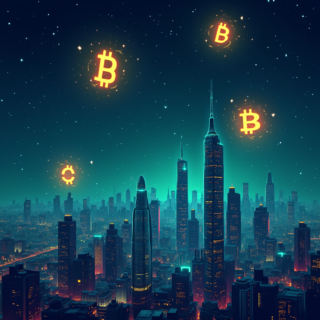 a-digital-illustration-of-a-futuristic-cityscape-with-cryptocurrency-symbols-hovering-in-the-sky-re-gybxczyj1j5y3o7a5cdh-0